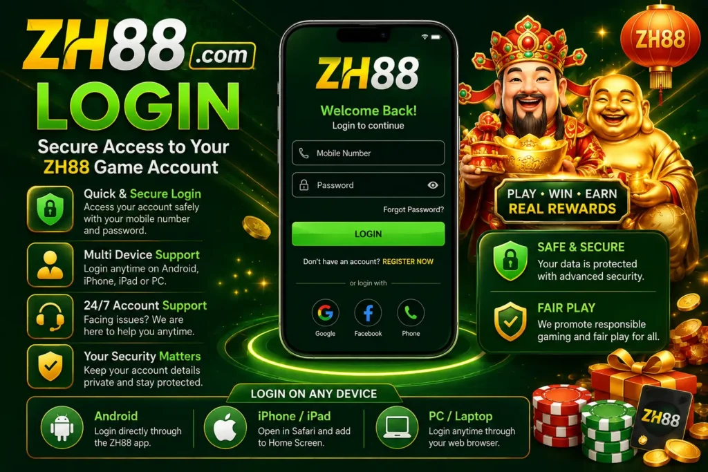 ZH88 Login