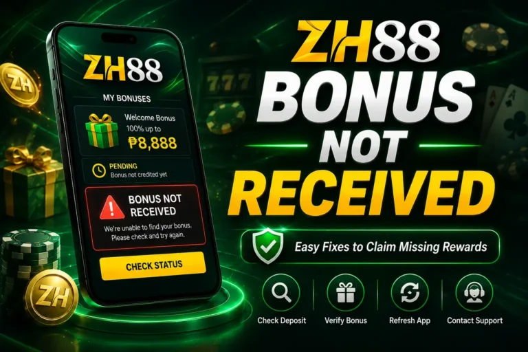 ZH88 Bonus Not Received
